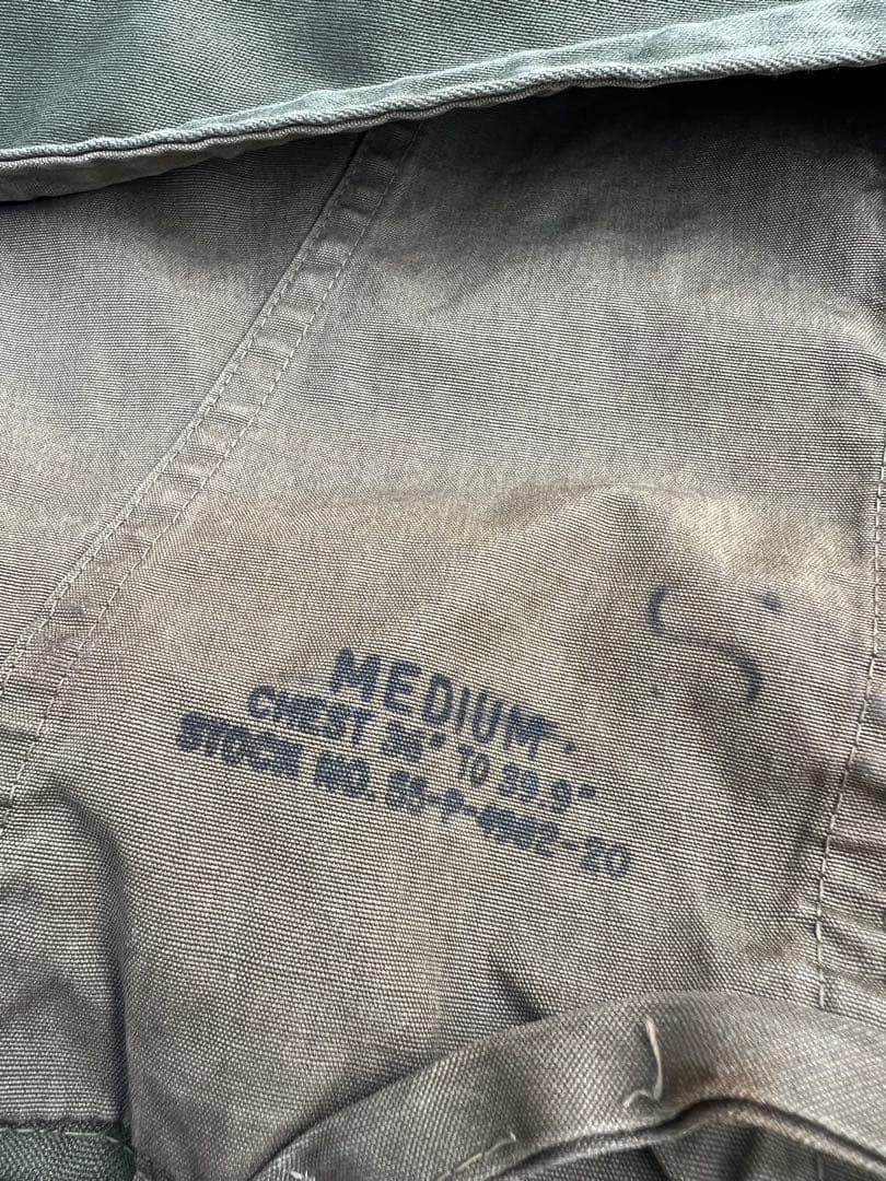 anytee購入【50s前期 】M51パーカーモッズコートMコットンサテン