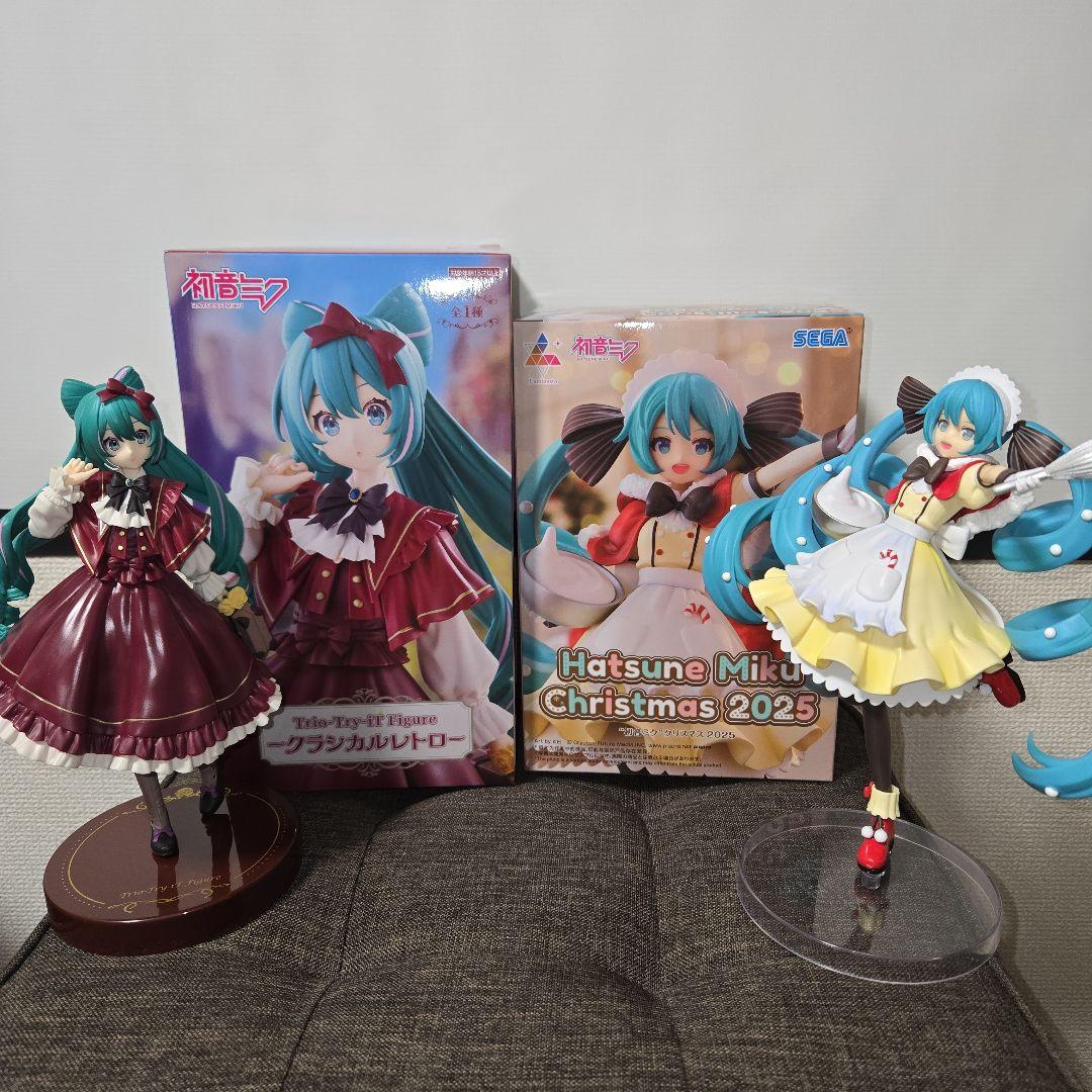 初音ミク Christmas 2025 クラシカルレトロ フィギュアセット - メルカリ