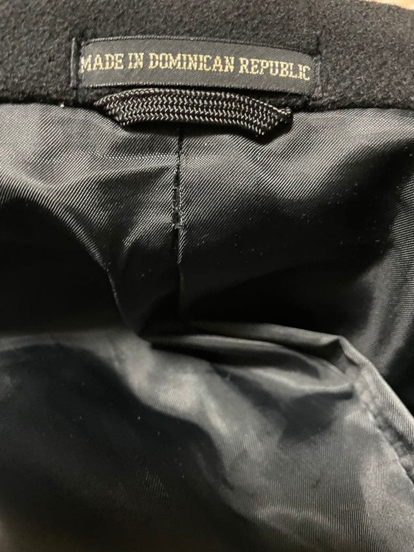 LAUREN Ralph Lauren メンズ ダブルチェスターコート 黒