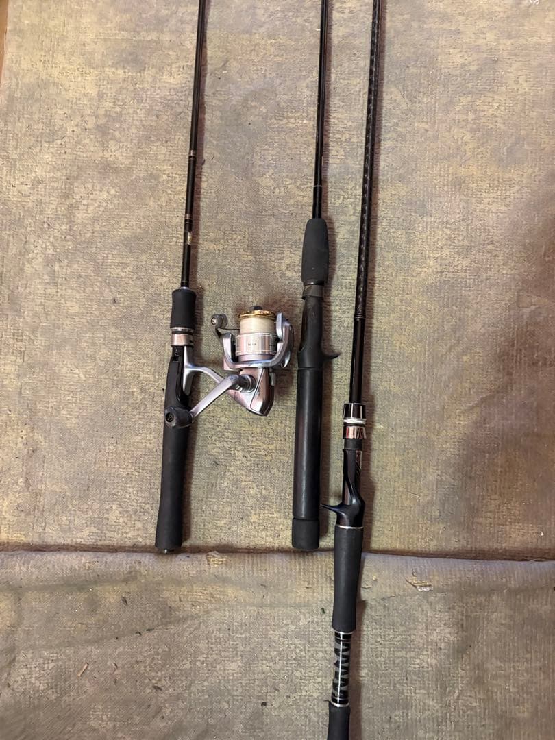 バスロッド　エビス　ミスターDONMW62とおまけ竿2本　手渡し限定三重県