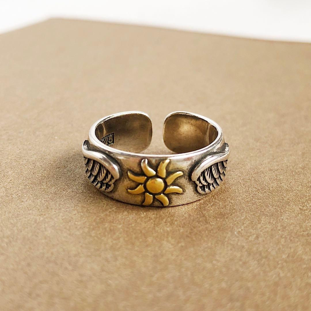 シルバー925 メキシカン インディアン ナバホ ヴィンテージリング