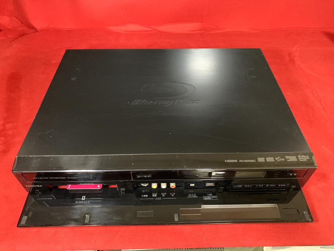 2番組同時録画 整備済み REGZA RD-BZ800 内部徹底清掃 正常動作