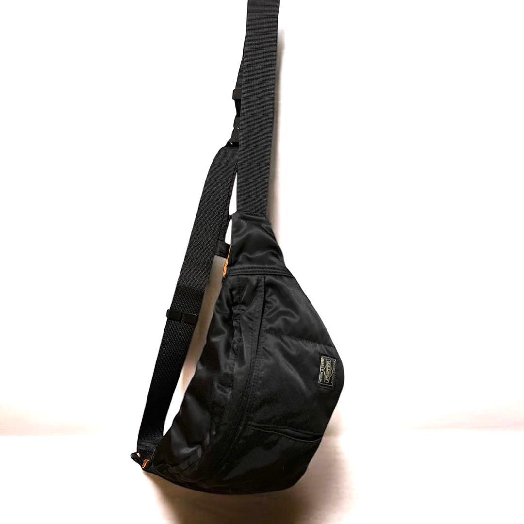 美品★PORTER ポーター タンカー ボディバッグ ウエストバッグ