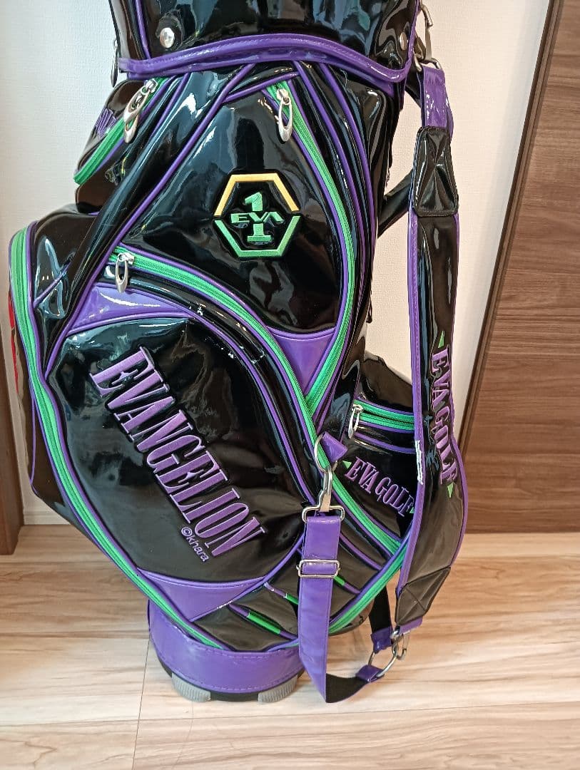 エヴァンゲリオン ゴルフ キャディバッグ（初号機） - メルカリ