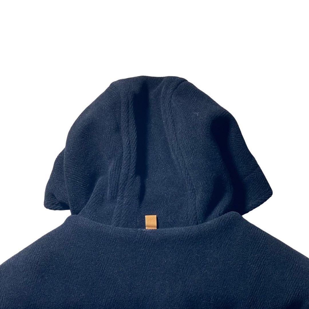 ビームスライツ ダッフルコート カットパイル へリンボーン ロング