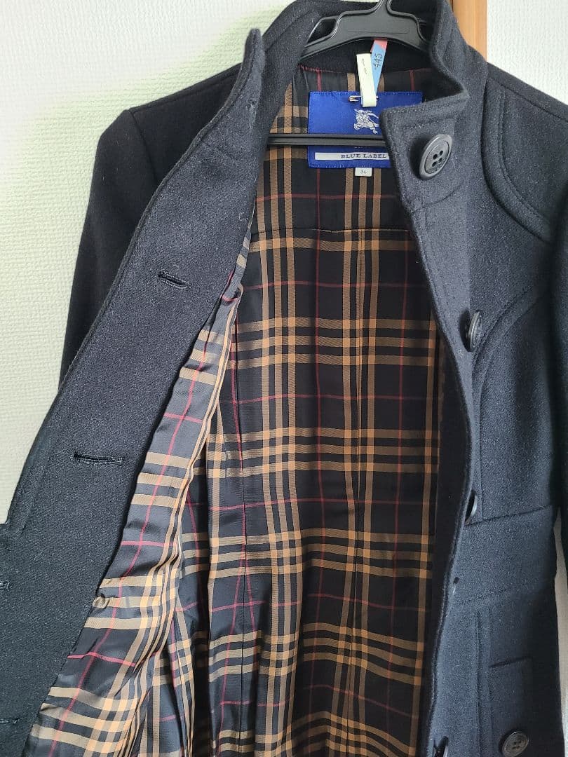 【お値下げ中】美品 BURBERRY ブルーレーベル コート ブラック