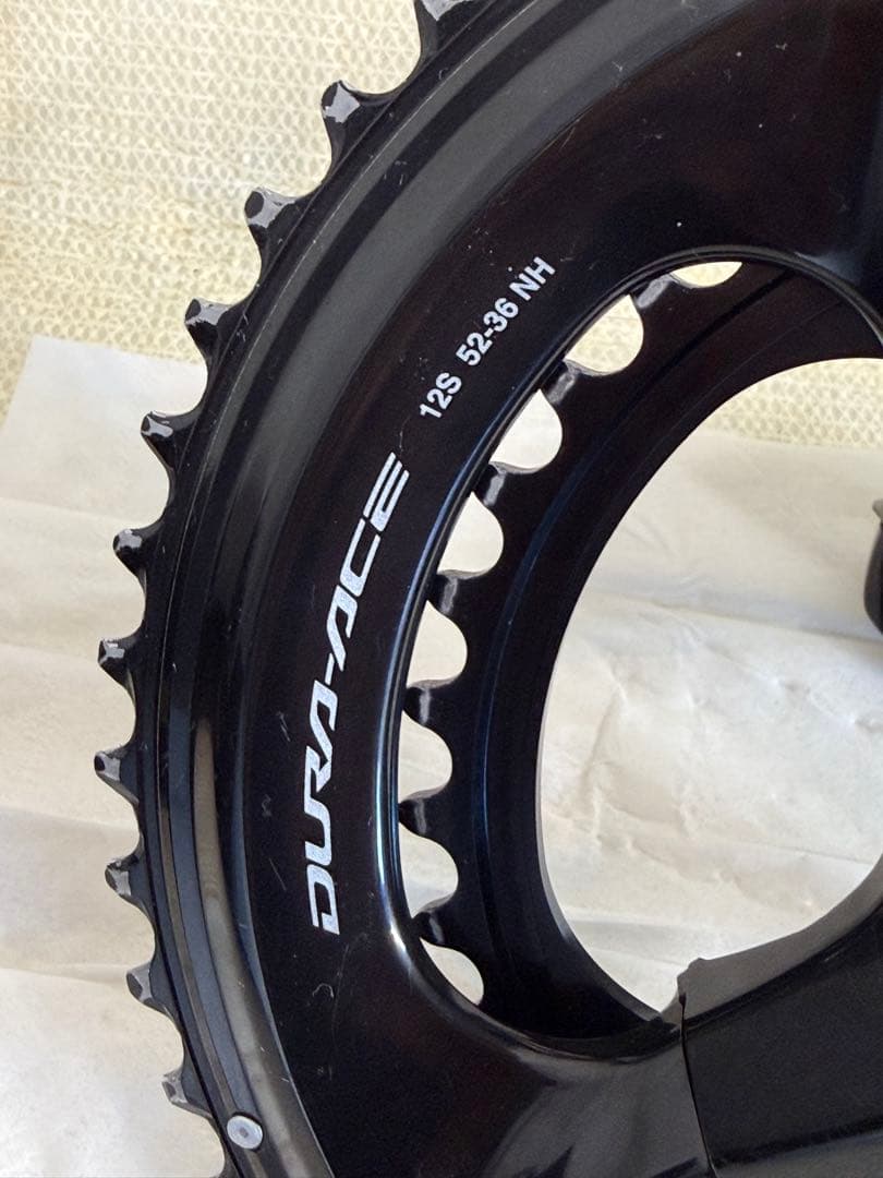 デュラエース12s仕様のfc-09 170mm 52/36 DURA-ACE
