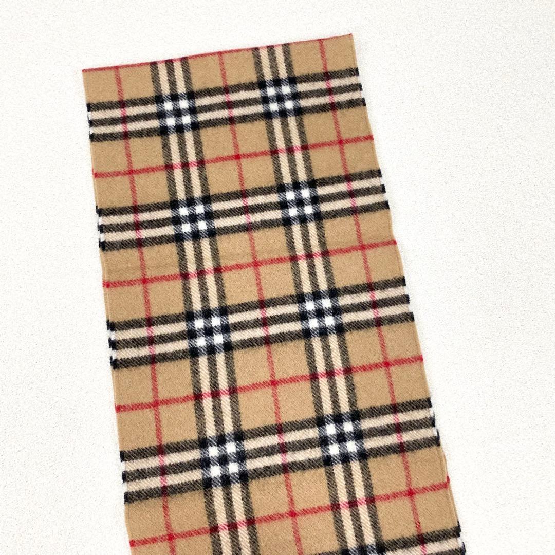 新品タグ付き✨ BURBERRY バーバリー マフラー ノバチェック ウール