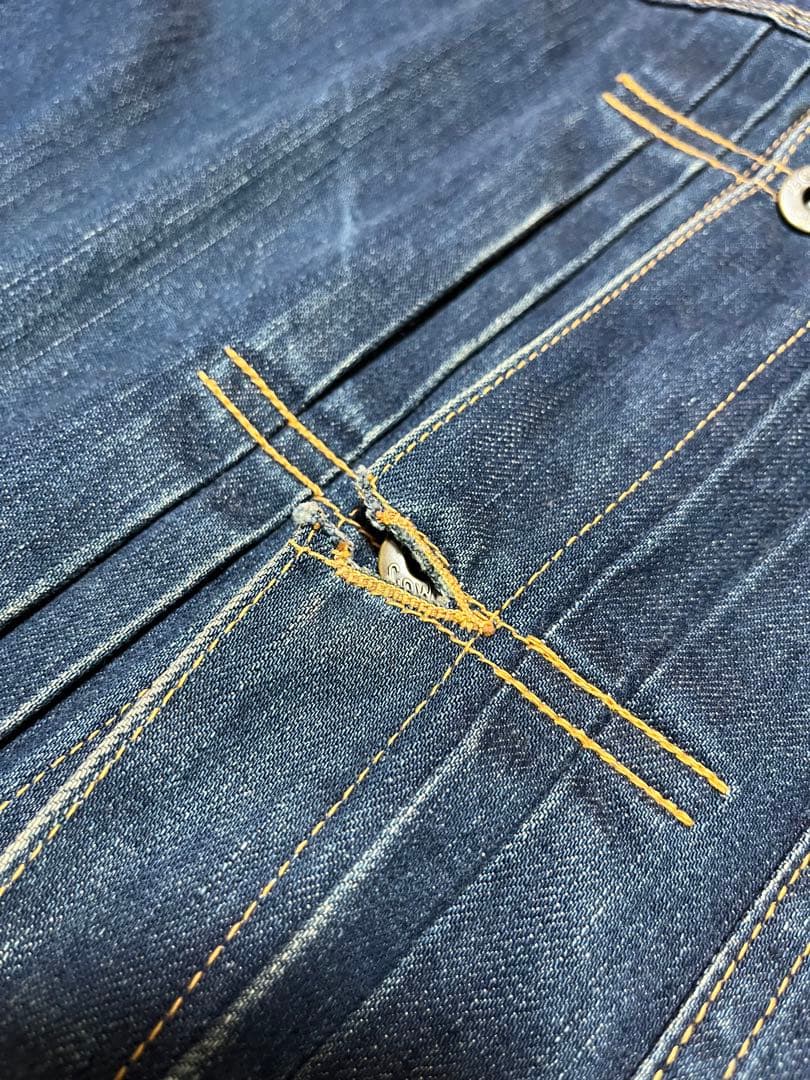 Lee cowboy デニムジャケット 白タグ LOT 1011 size 42