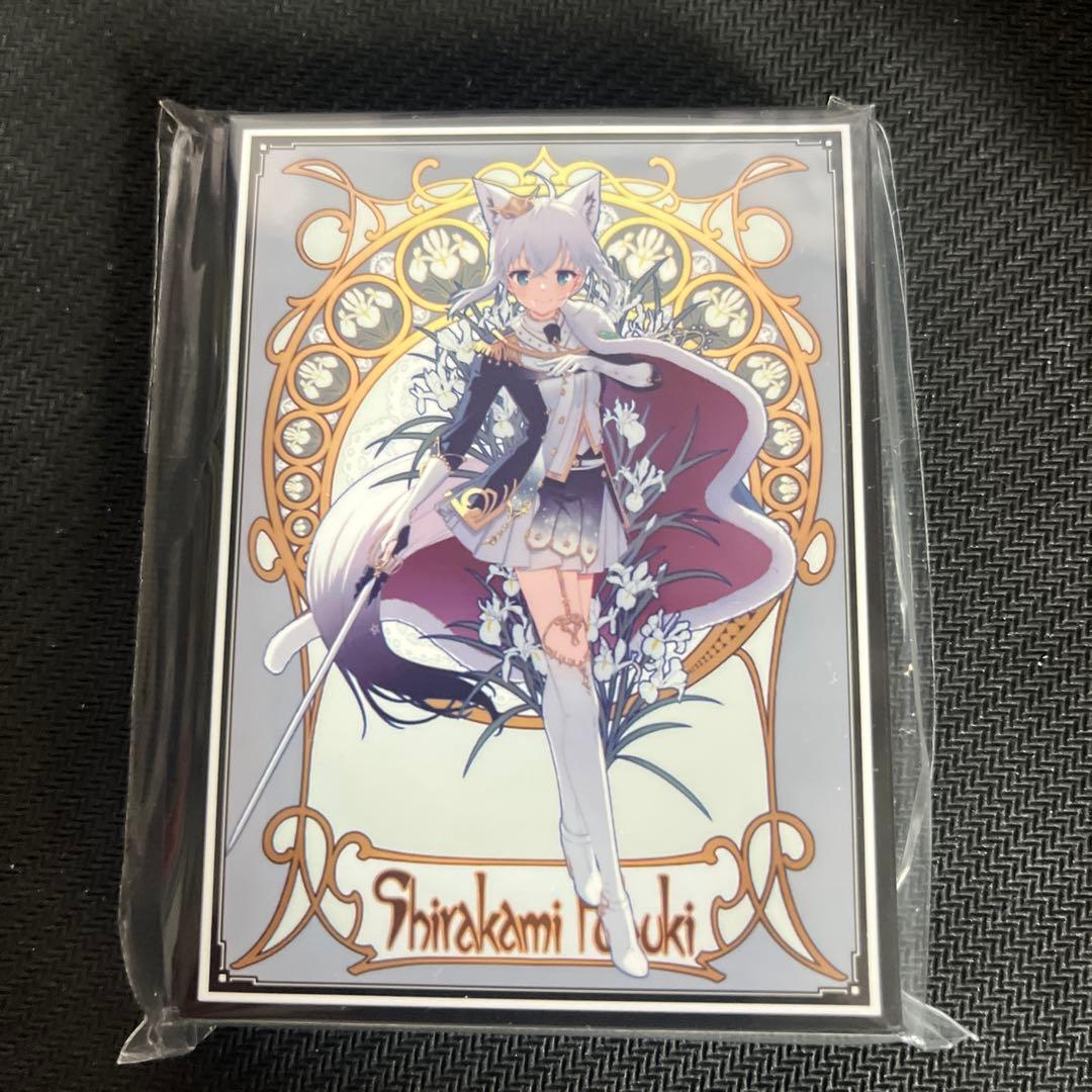 スリーブ/合皮製デッキケース】ホロライブ 白上フブキ セット【未開封