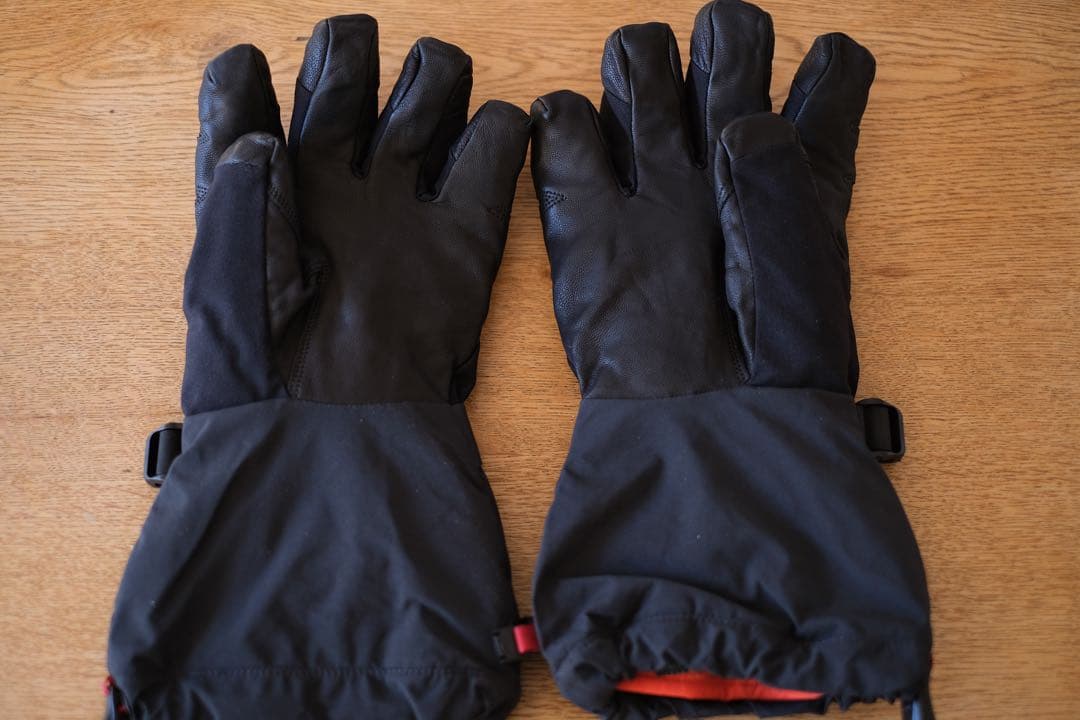 使用1回　美品モンベル mont-bell アルパイングローブ ブラックS