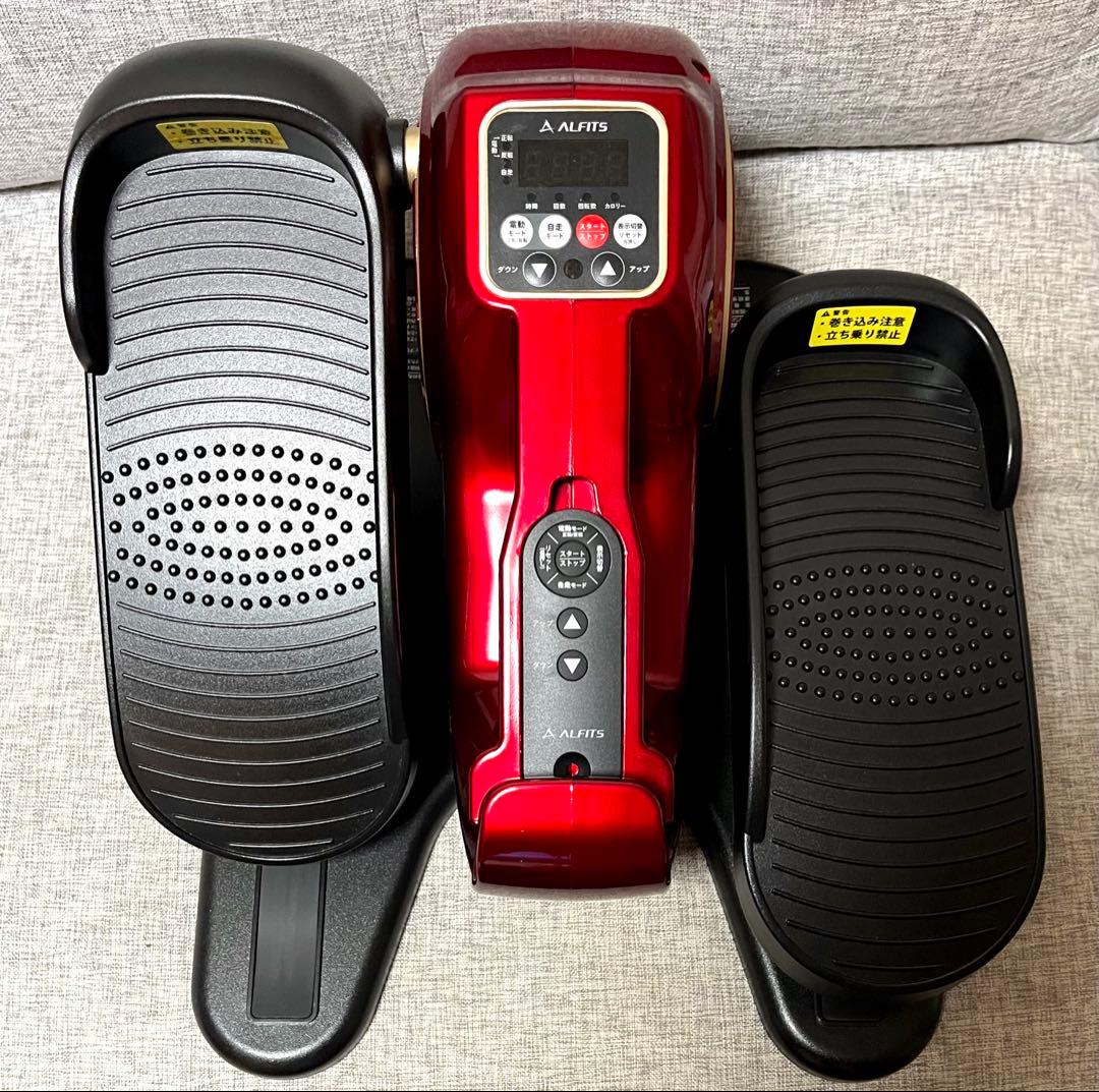 即購入不可 美品 アルインコ 電動ラクこぎサイクル レッド FA3024R