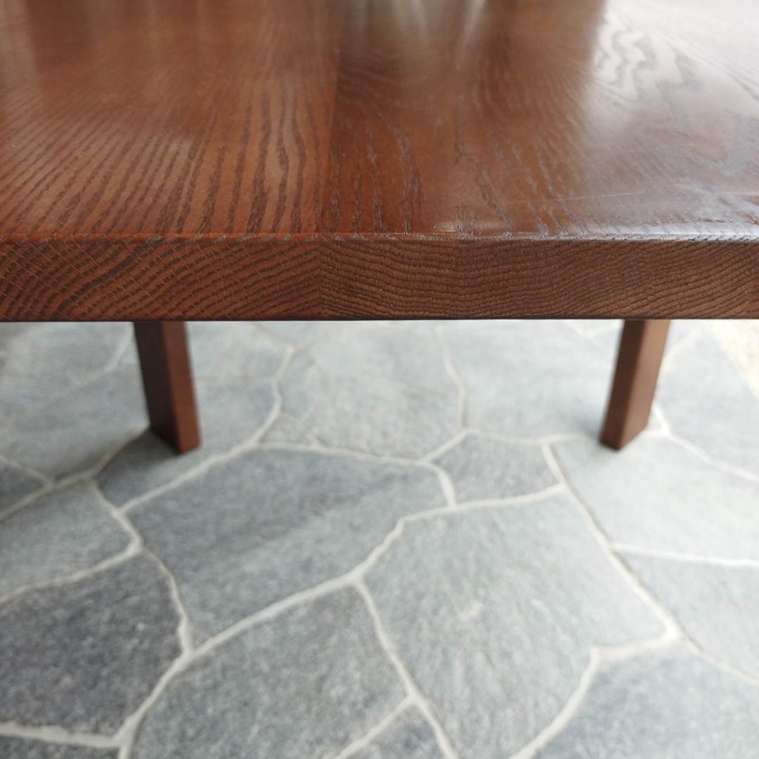 飛騨産業 キツツキマーク ダイニングテーブル オーク材 無垢材 ALMO アルモ