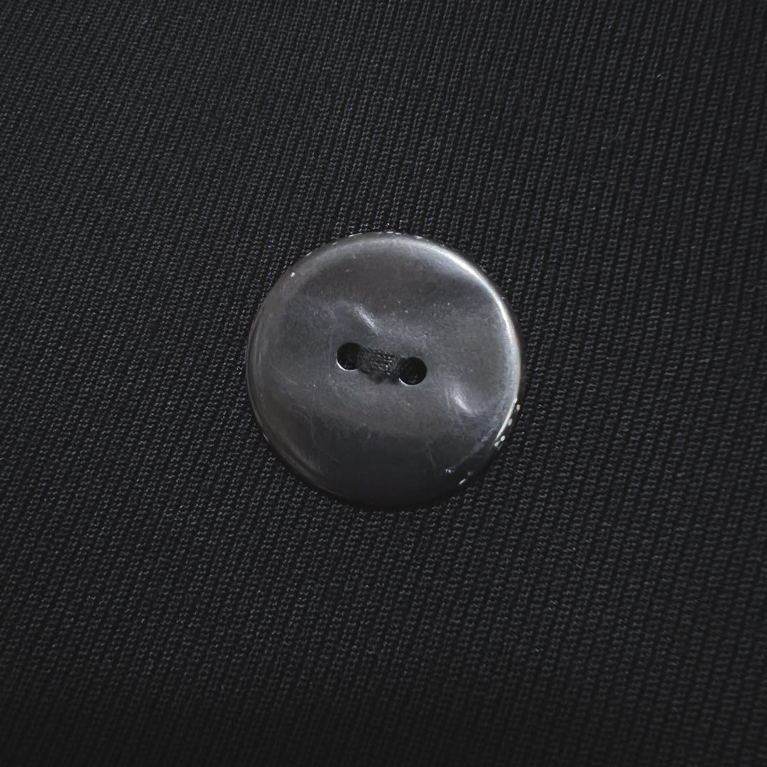 バレンシアガ ロングコート　ブラック