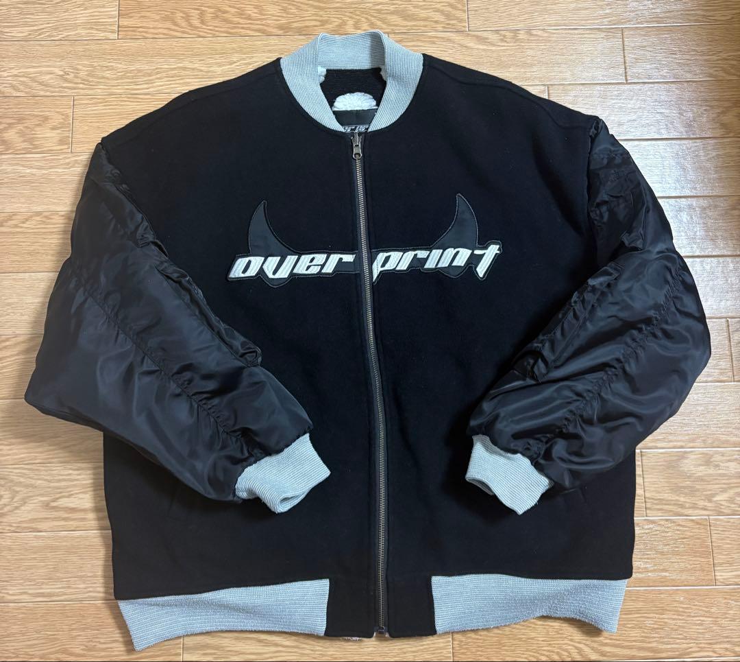 【新作】 オーバープリント over print ジャケット アウター MA1