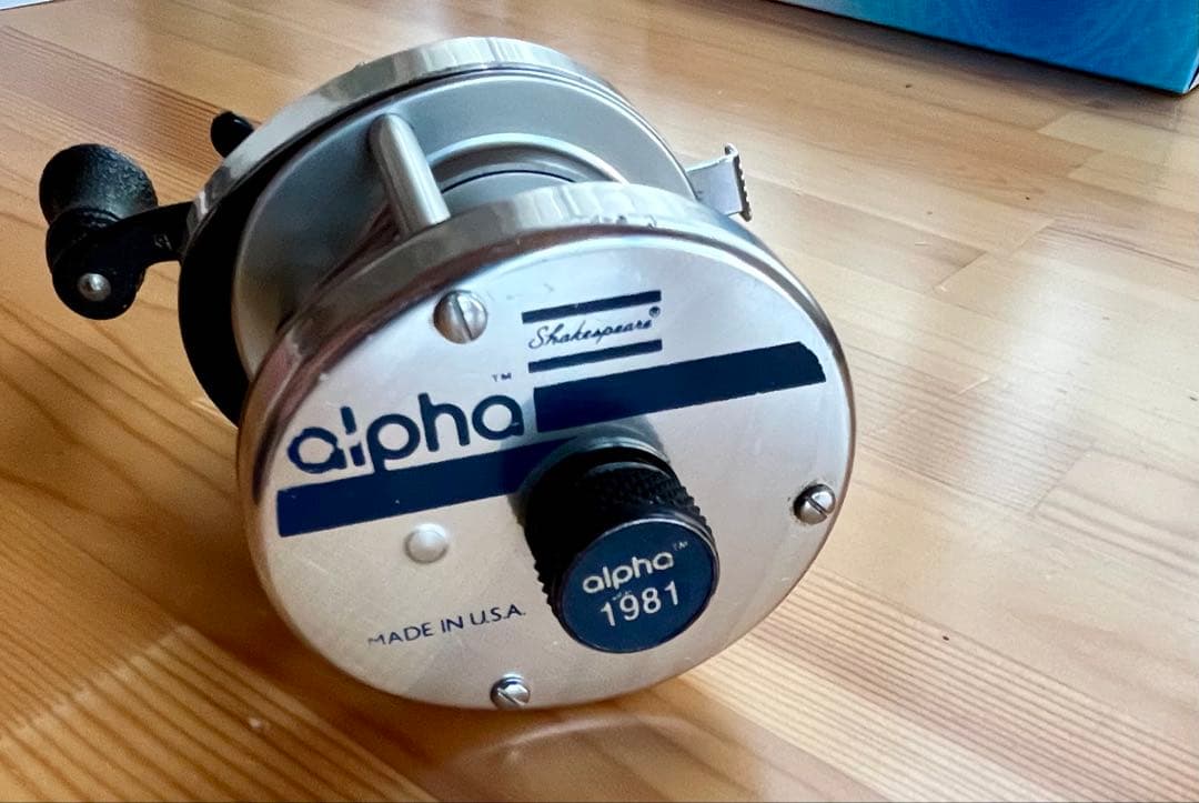 レア！　美品！　ビンテージ　シェイクスピア　アルファ　モデル　CK 1981