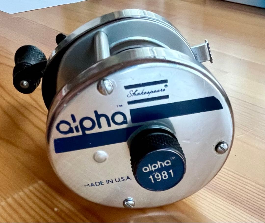 レア！　美品！　ビンテージ　シェイクスピア　アルファ　モデル　CK 1981