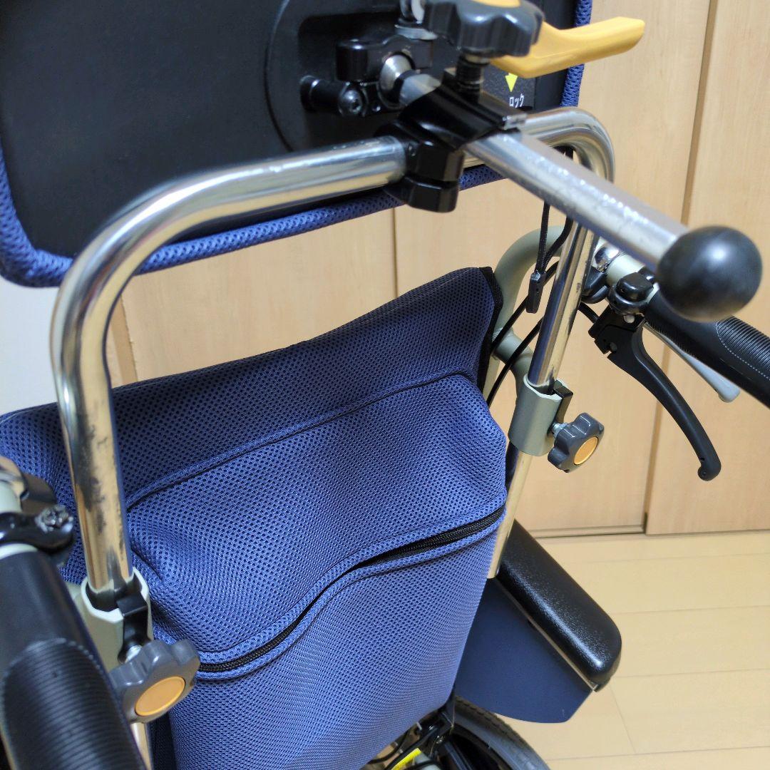 ティルト＆リクライニング連動式コンパクト車椅子　オアシス