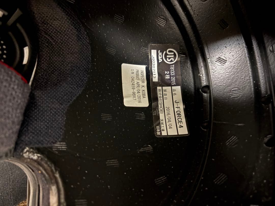 SHOEI J-Force IV ヘルメット　おまけ付き