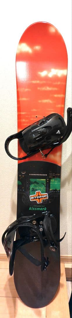 キスマークスノーボード、ビンディングつき(バートン製)バートンブーツセット