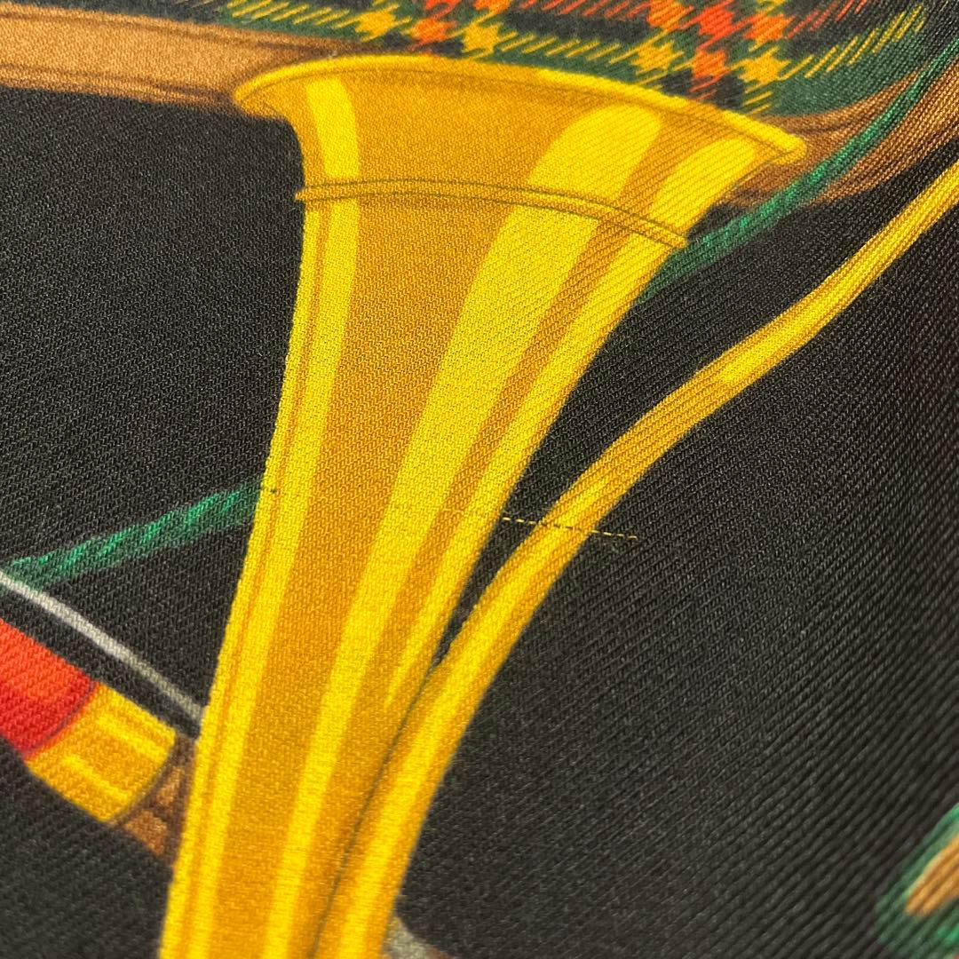 Gucci 馬具とタータンチェック ストール