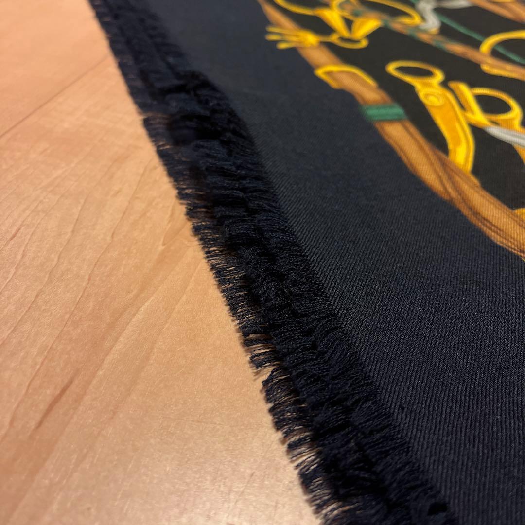 Gucci 馬具とタータンチェック ストール