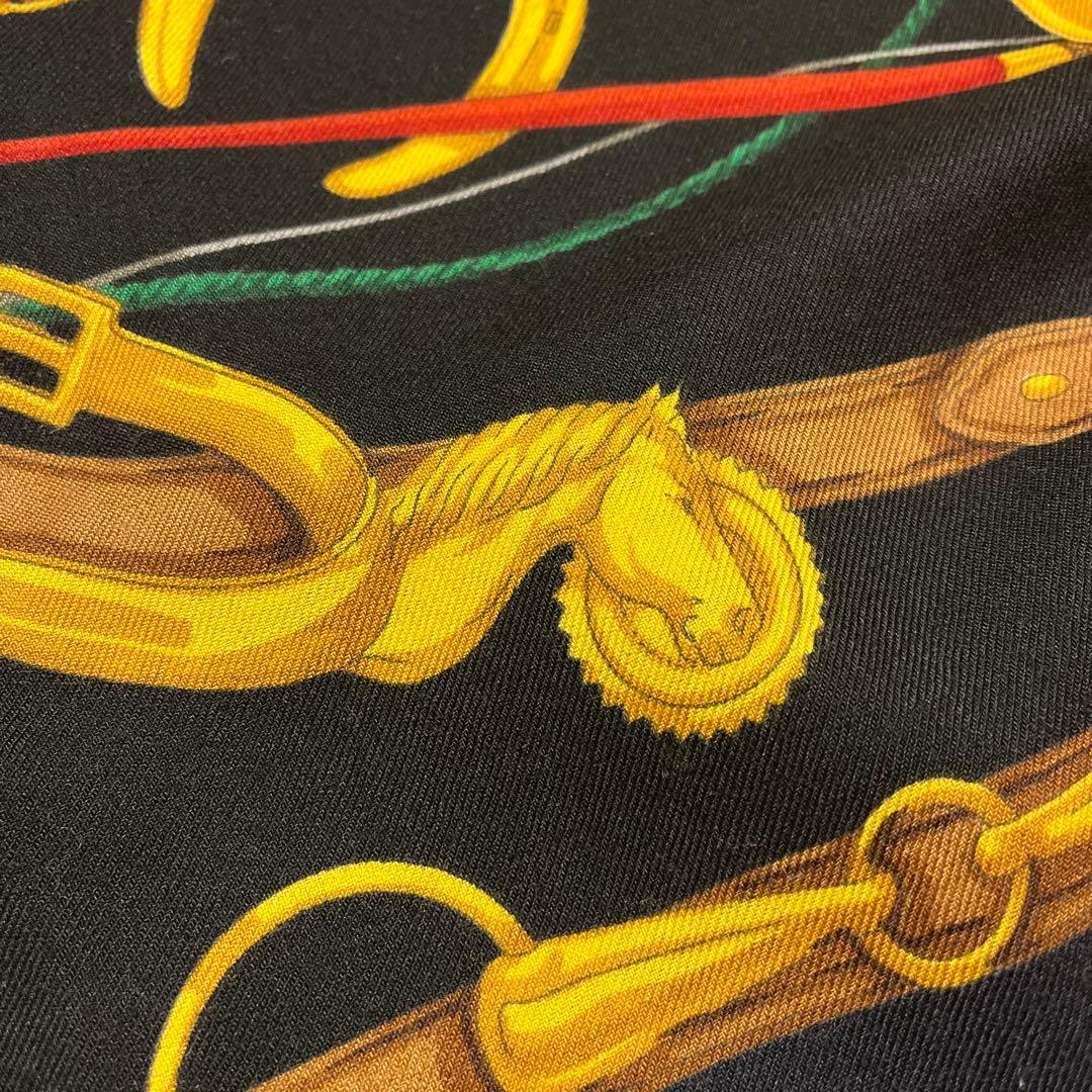 Gucci 馬具とタータンチェック ストール