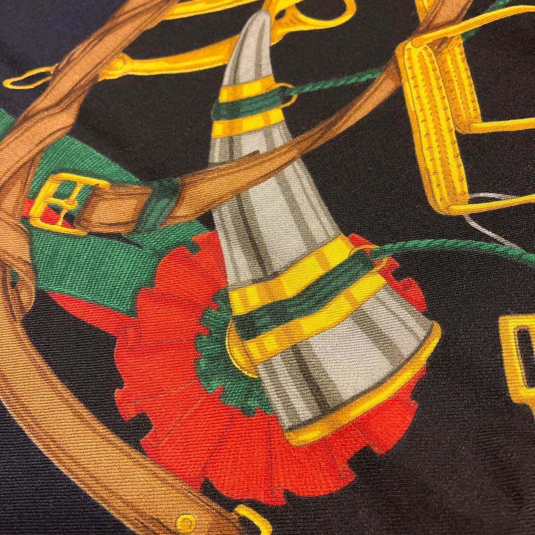 Gucci 馬具とタータンチェック ストール