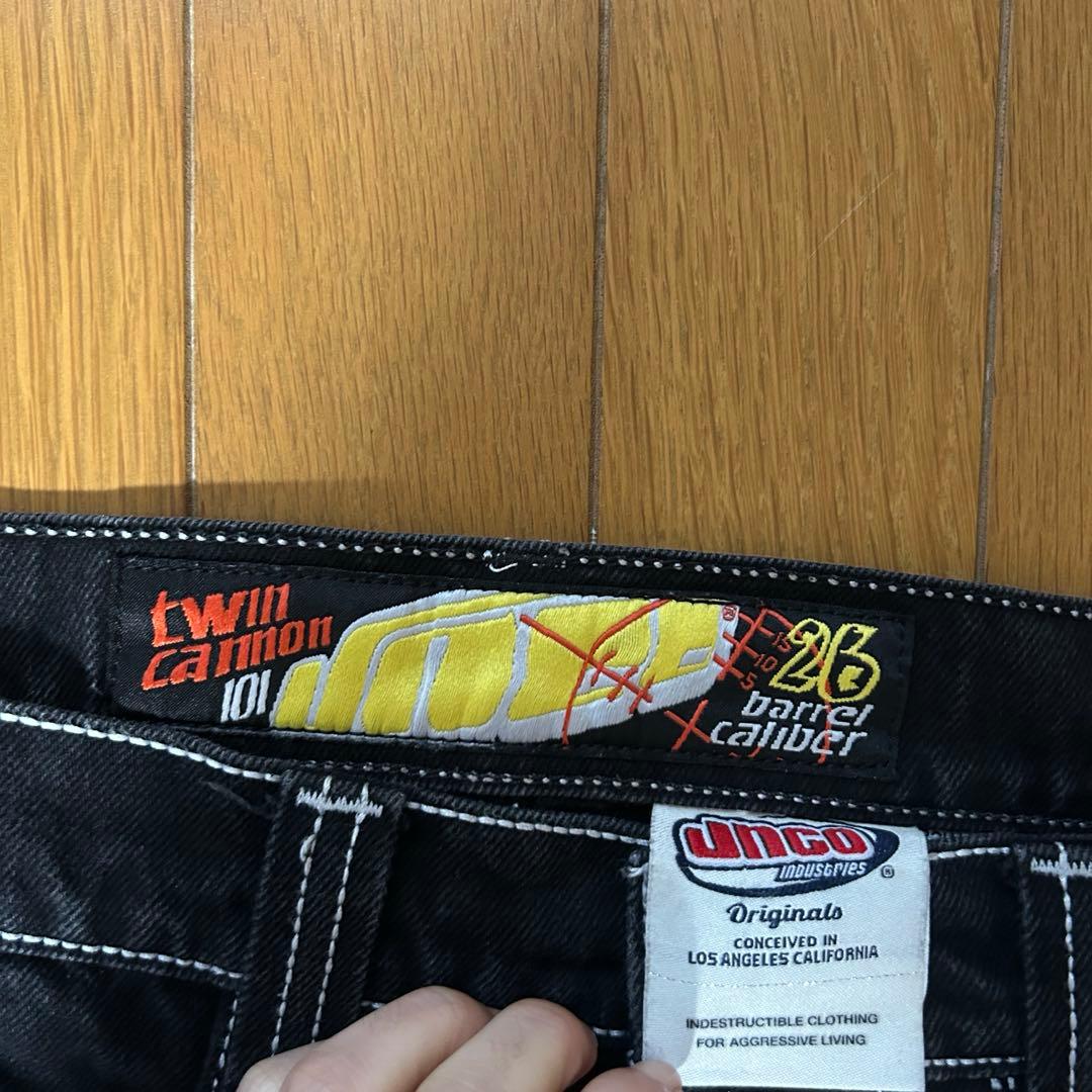 jnco jeans バギーデニム　黒　w32 l30