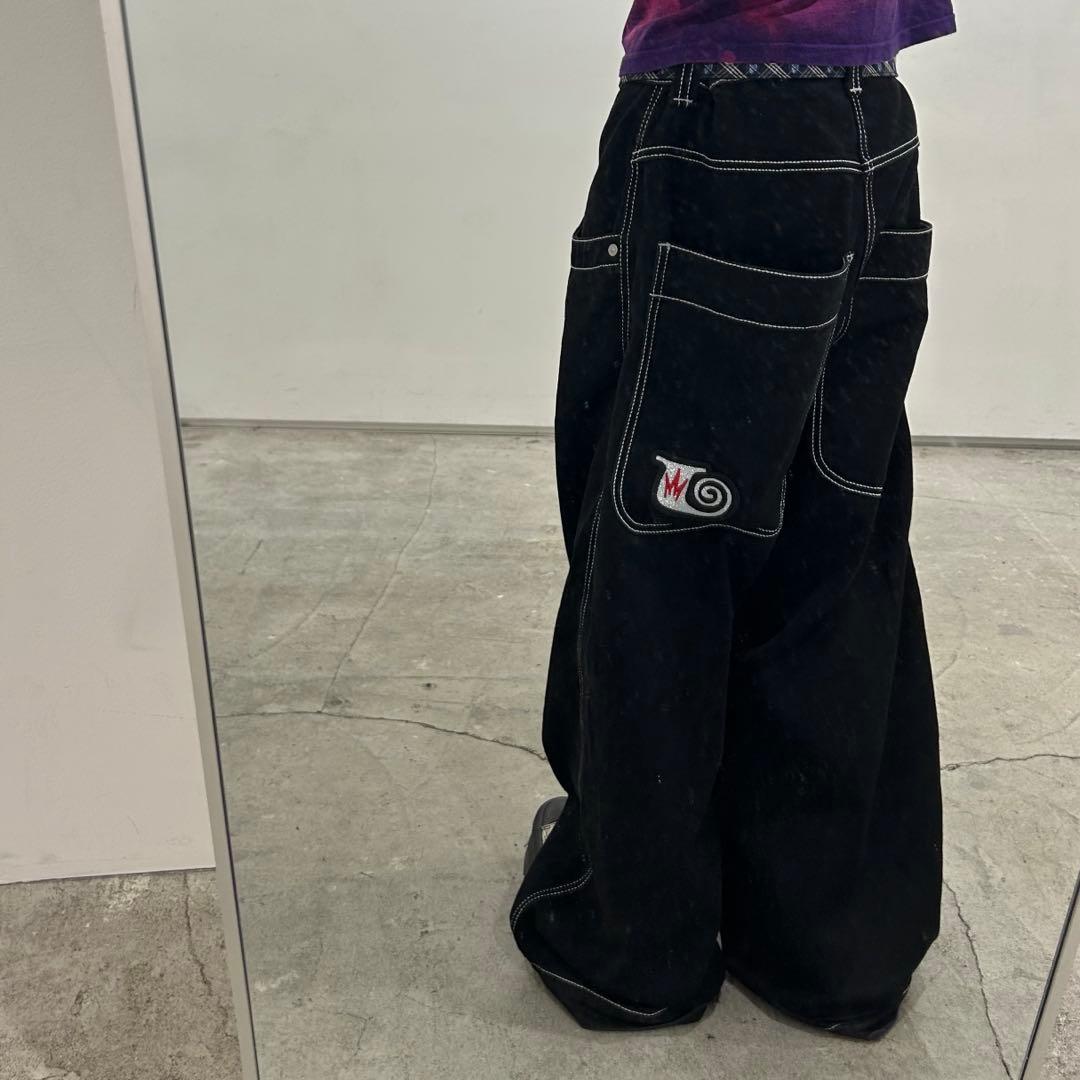 jnco jeans バギーデニム　黒　w32 l30
