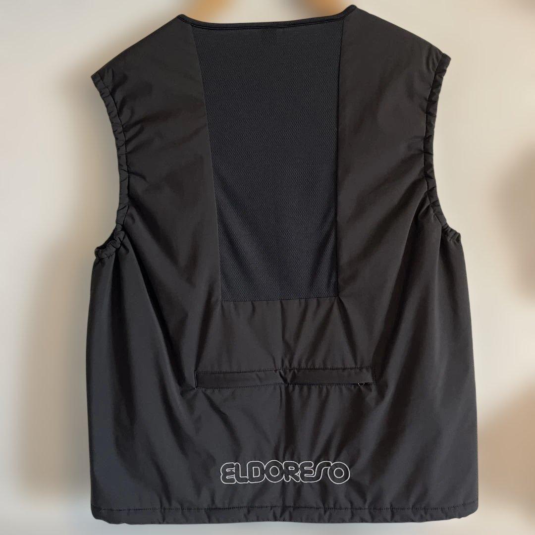 ELDORESO ブラック ベスト　Mサイズ