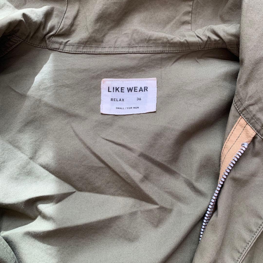 YAECA LIKE WEAR フード付きモッズコート