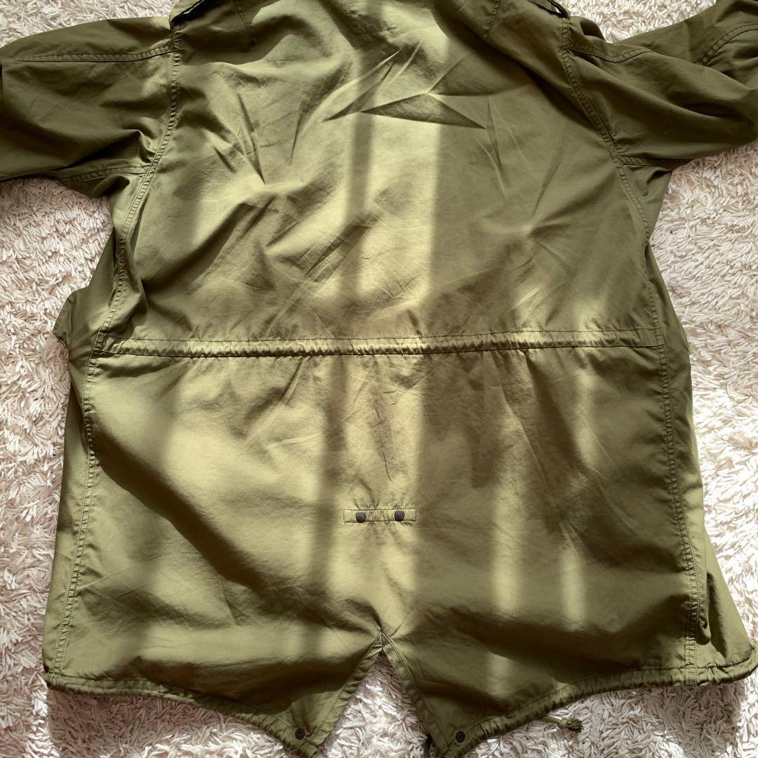 YAECA LIKE WEAR フード付きモッズコート