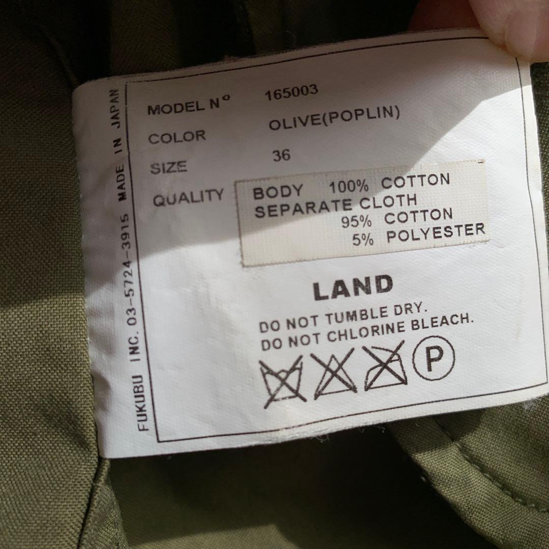 YAECA LIKE WEAR フード付きモッズコート