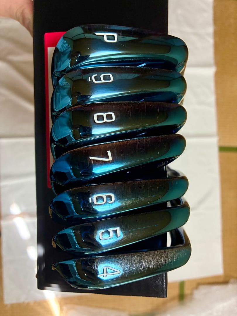 【限定美品】Mizuno Pro 221 アイアン ブルーエディション ７本