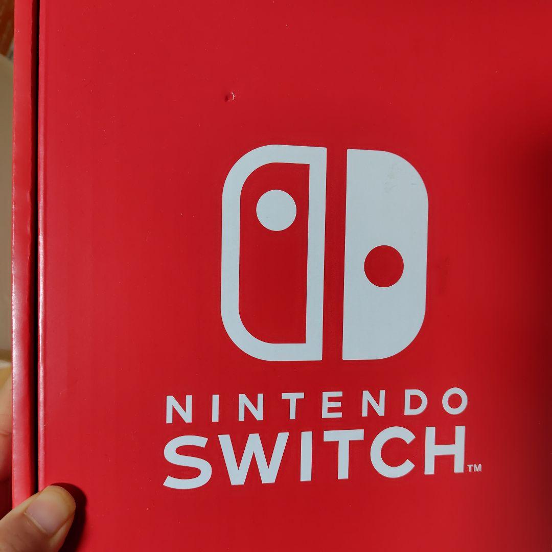 Switch　有機el　本体　付属品あり　ネオンブルー