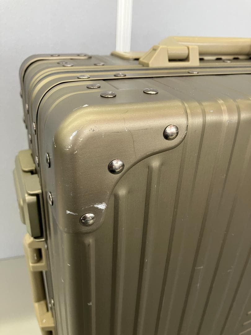 スーツケース トラベルキャリー NEOKEEPR アルミフレームタイプ カーキ