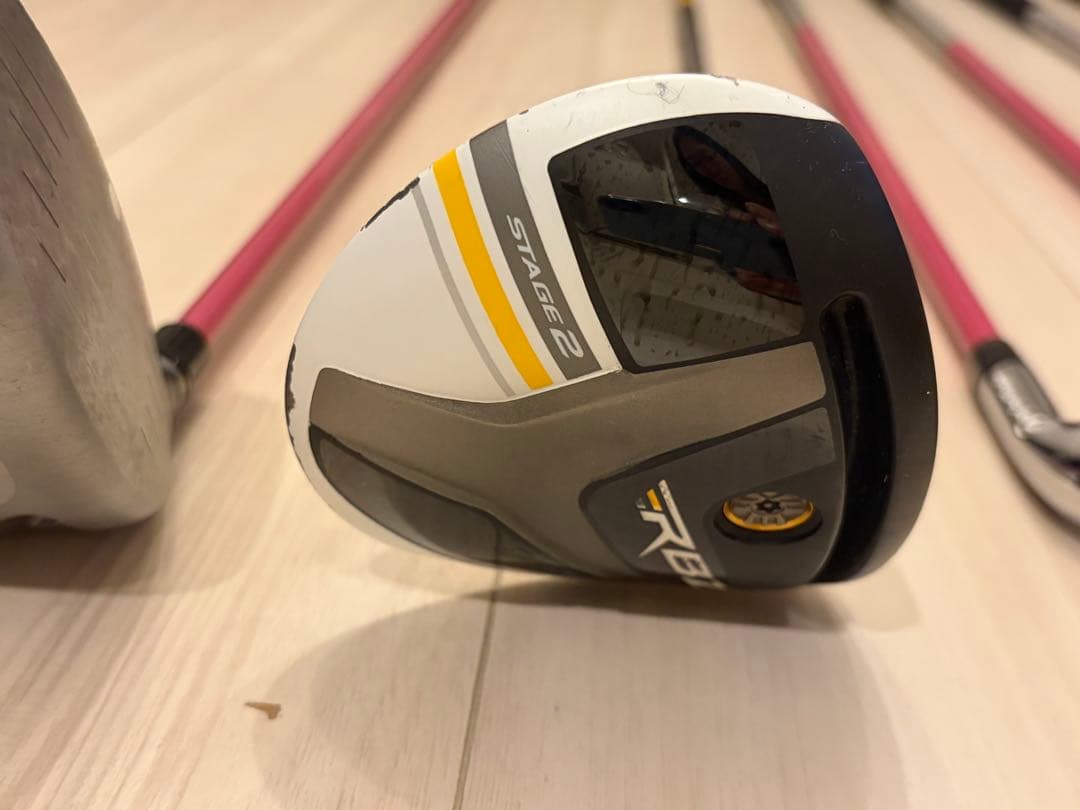 レディース ゴルフクラブセット ドライバーとアイアン8本