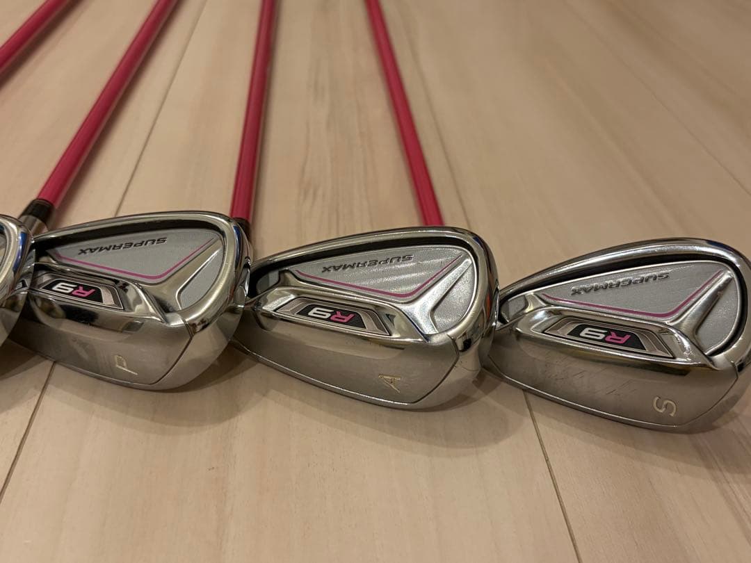 レディース ゴルフクラブセット ドライバーとアイアン8本