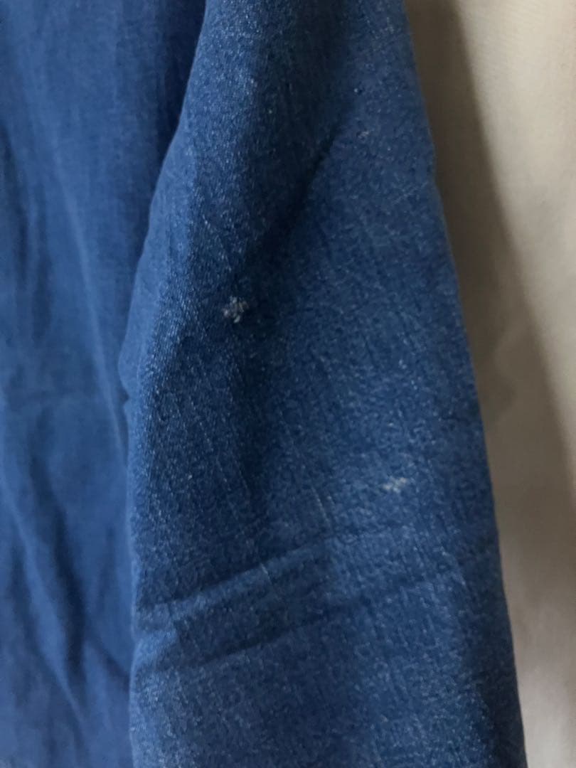 60〜70s ストアブランド デニムジャケット ブランケット付き ヴィンテージ