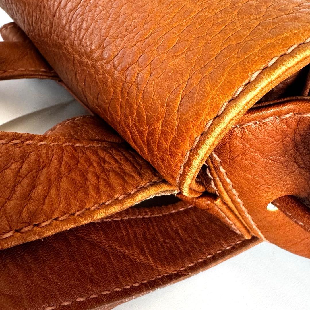 ✨希少・美品✨オールドコーチ リュック オールレザー 巾着 L4E-4911