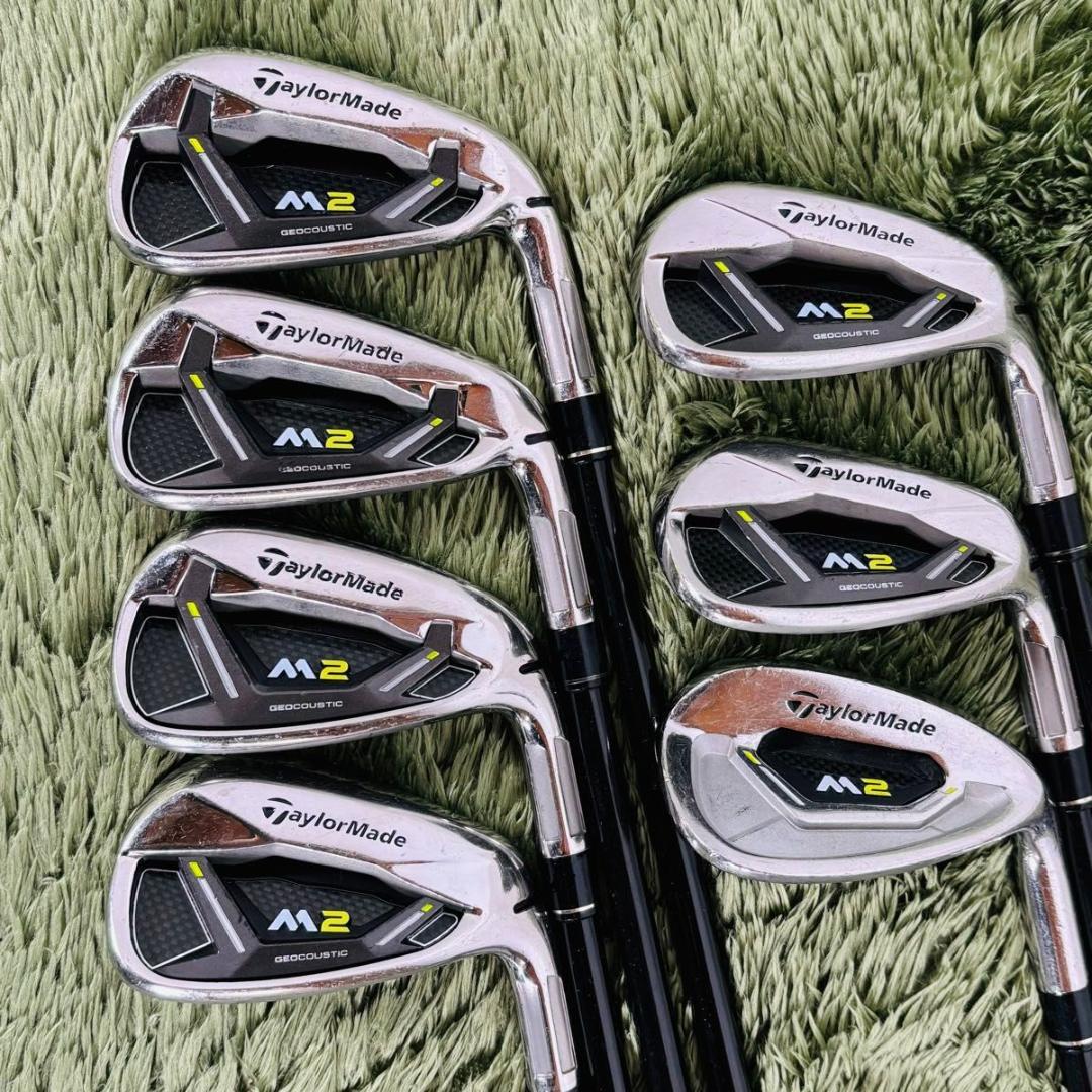 テーラーメイド M2 アイアン7本セット メンズゴルフ 初心者 入門 大人気