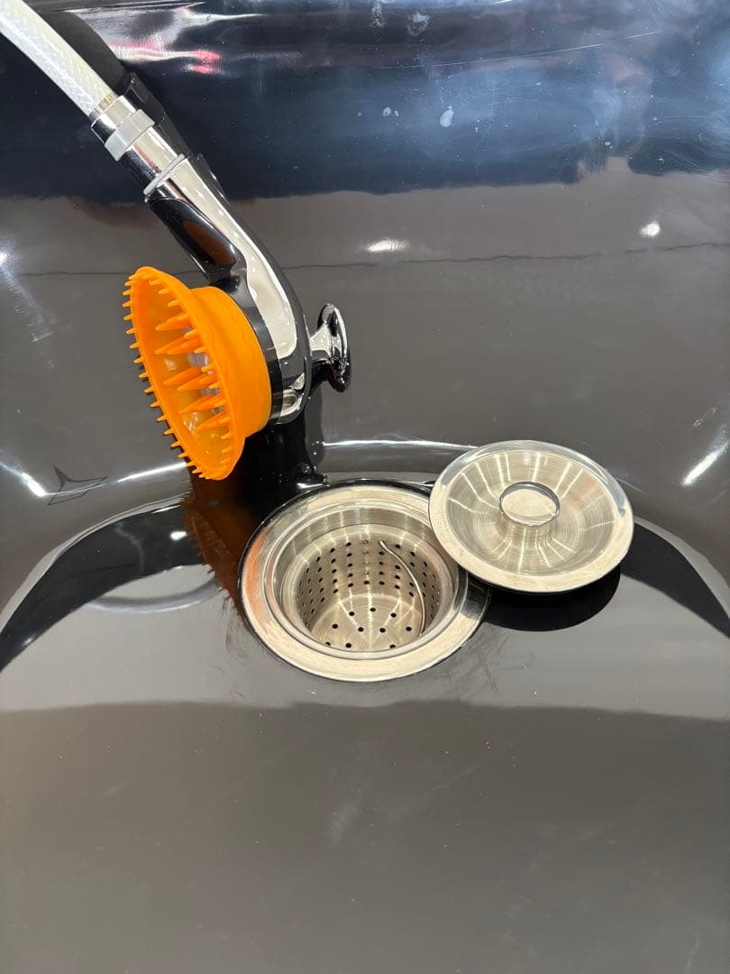 移動式シャンプー台 ホース・タンク付き