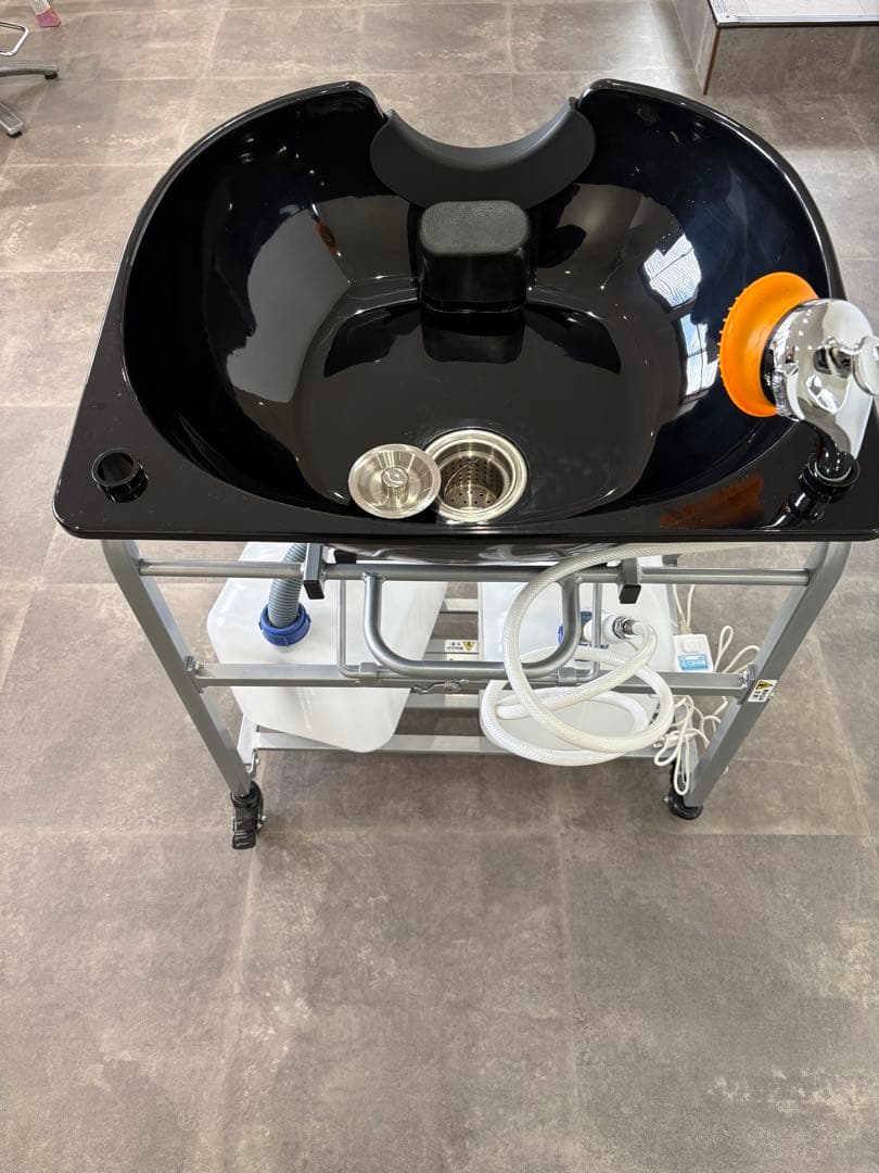 移動式シャンプー台 ホース・タンク付き