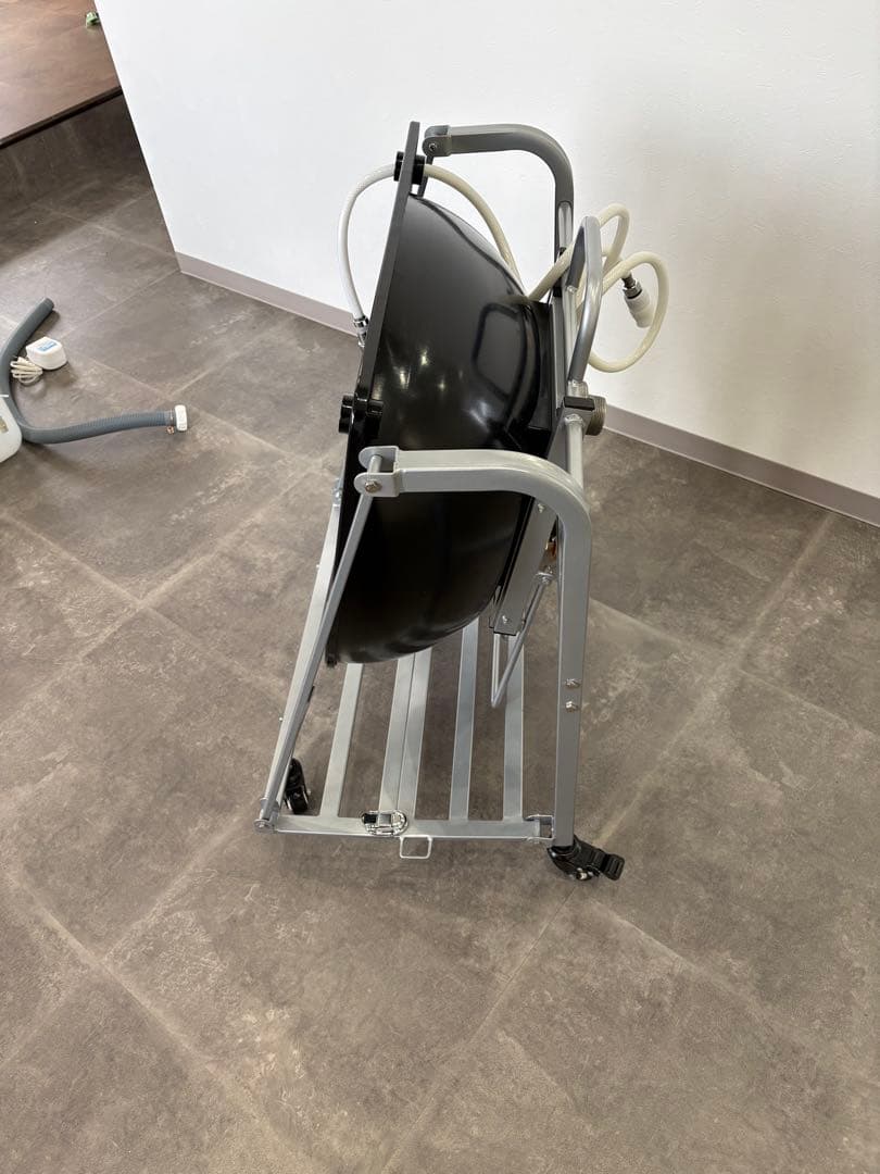 移動式シャンプー台 ホース・タンク付き