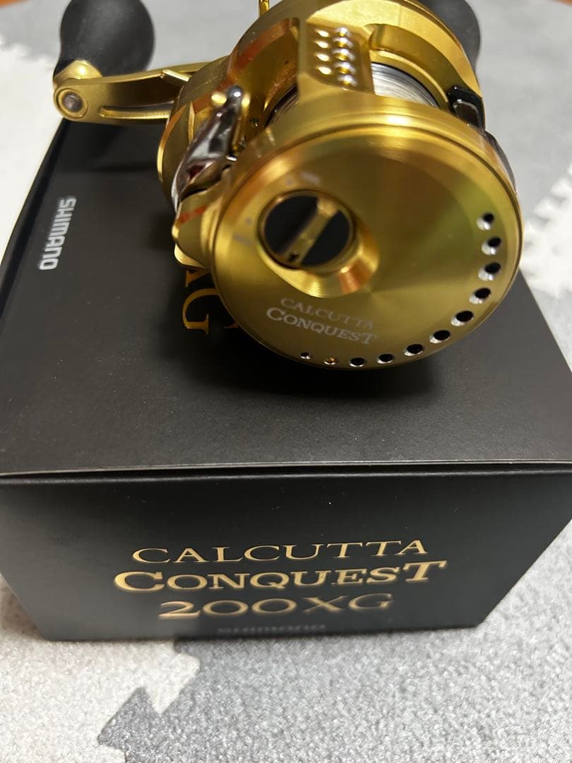 シマノカルカッタコンクエスト200XG ＋DRTバリアルハンドル - メルカリ