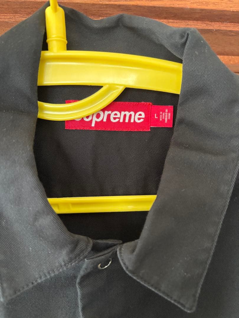 Supreme Rhinestone Pin Up S/S Work Shirt - メルカリ