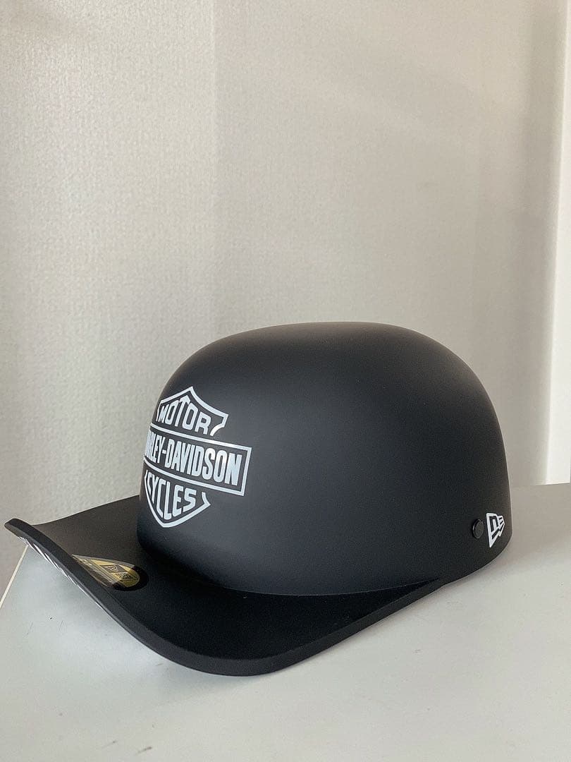 ニューエラ風 ヘルメット 半キャップ ベースボールキャップ