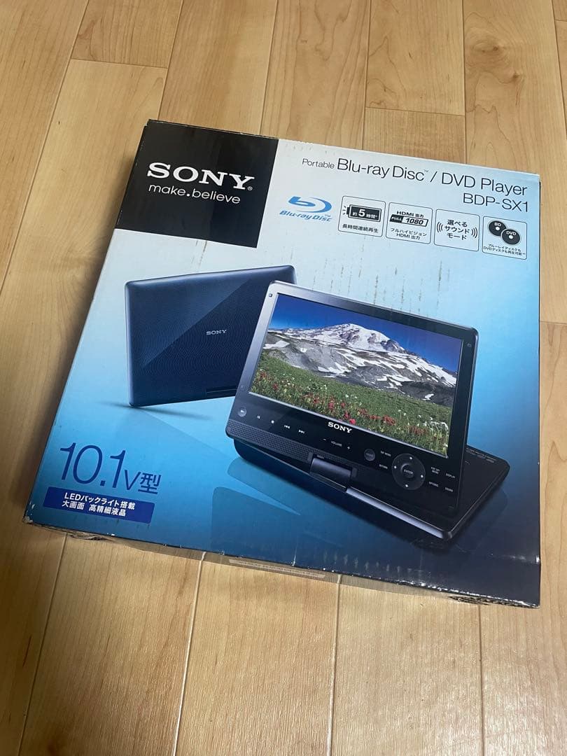 SONY ポータブルBlu-ray DVDプレーヤー　　BDP-SX1