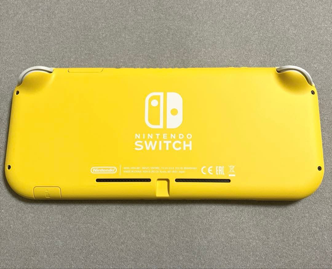 【極美品】SwitchLite 本体　スイッチライト　イエロー